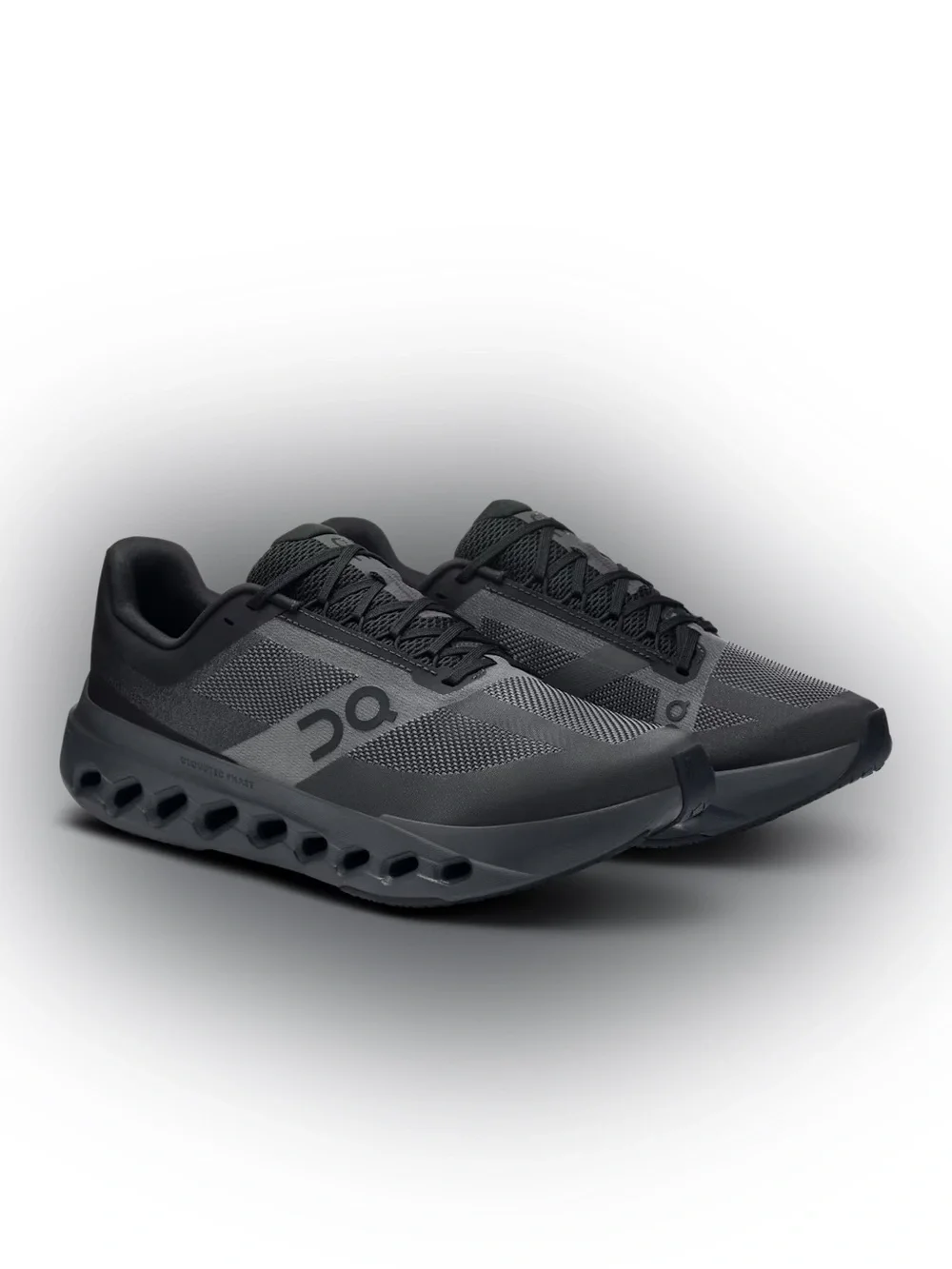 NIB On Cloudsurfer Next Mens 10.5W Wide Black Athletic Running Shoes Trainer NEW